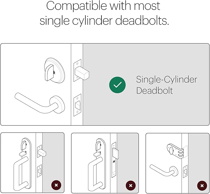 August Home Silver Wi-Fi Smart Lock and Smart Keypad, Keyless Door Lock for Front Entry Door, Great for Guests and Vacation Rentals, ‎AUG-SL05-KY1-S05 AugustHome