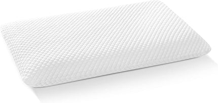 AM AEROMAX 2.75 Inches King Size Hyper Slim Memory Foam Pillow for Stomach and Back Sleepers - Thin, Flat Design for Cervical Neck Alignment and Deeper Sleep. - LeafyLoom