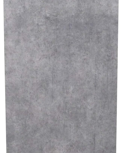 Household Essentials 3 Tier Storage Shelf with Minimalist Metal Frame | 40.5" W x 32.5" H x 13.75" D | Slate Faux Concrete, Grey - LeafyLoom