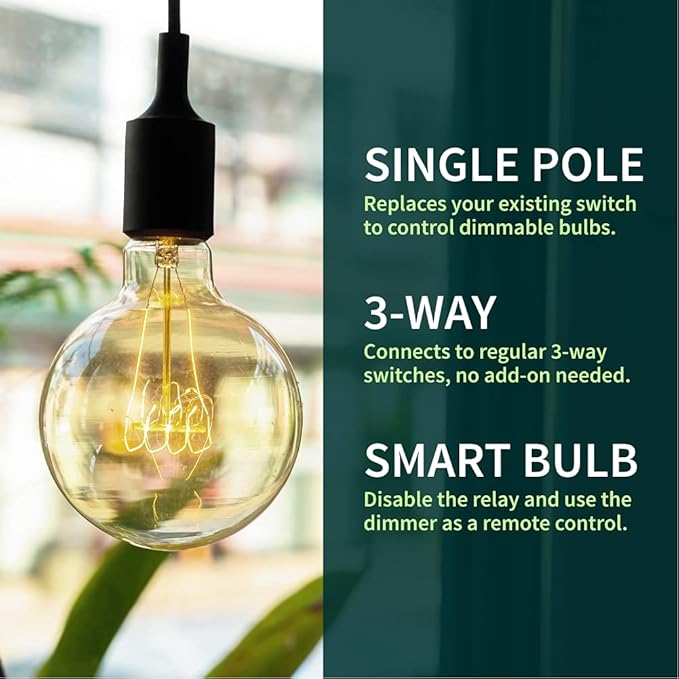 Zooz 800 Series Z-Wave Long Range Dimmer Switch ZEN72 800LR, White | Direct 3-Way (No Add-On Switch Needed) | Z-Wave Hub Required ZOOZ