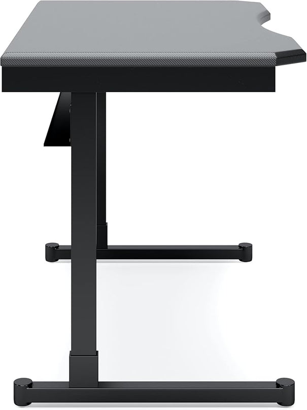 Signature Design by Ashley Lynxtyn Contemporary 48" Home Office Writing Desk, Black - LeafyLoom