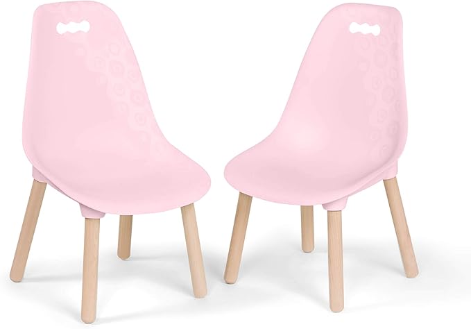 B. toys Pink B. Spaces Chairs Set - LeafyLoom