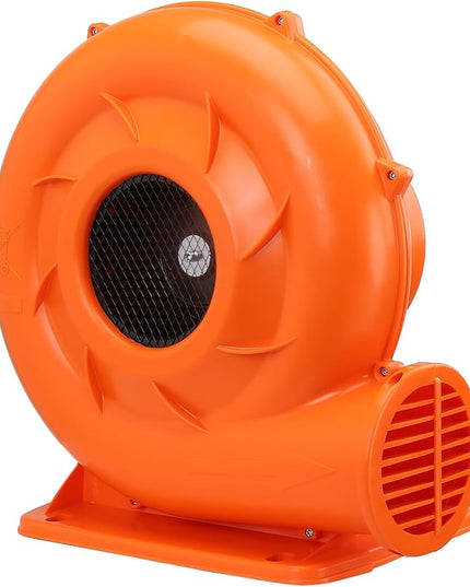 VEVOR Inflatable Blower, 900W, 1 HP & 1.2 HP Bounce House Blower, Commercial-grade Air Blower for Inflatables, 3300 RPM, Bouncy Castle Electric Blower Perfect for Bounce House, Waterslides, ETL Listed - LeafyLoom