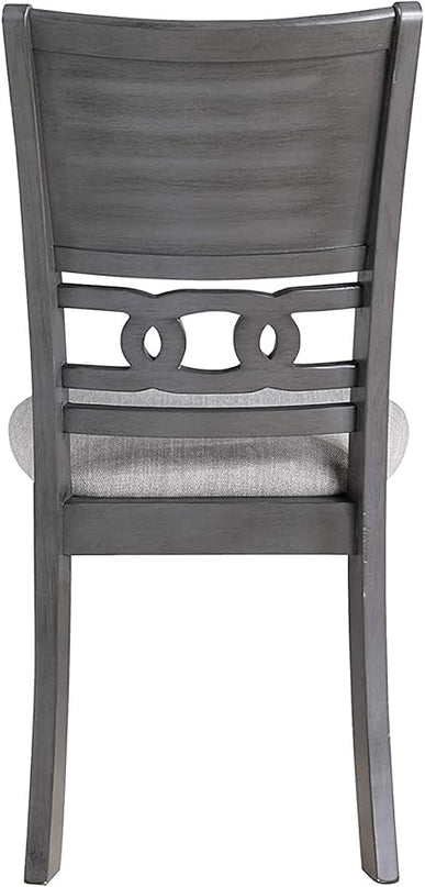 New Classic Furniture Gia Dining Chairs, Set of 2, Gray - LeafyLoom