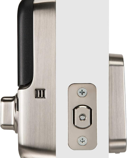 Yale Security Deadbolt Lock, Satin Nickel Keyless Non-Connected Entry Door Lock with Digital Keypad Touchscreen for Code Entry, ‎YRD256-NR-619 Yale