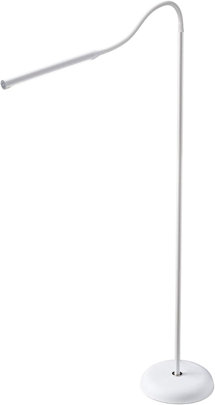 Daylight Company Unolamp, Standing Lamp for Living Room, Bedroom, Salon, Office, Touch Control, Flexible Arm, Sleek Design, Multipurpose - LeafyLoom