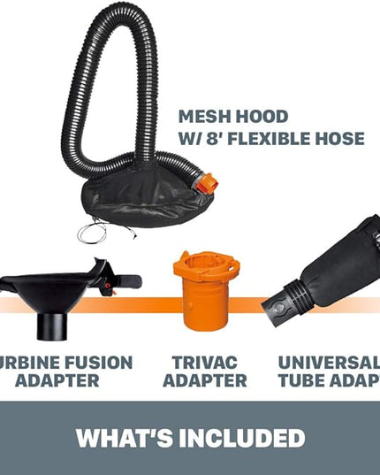 WORX LeafPro Universal Leaf Collection System for All Major Blower/Vac Brands - WA4058 - LeafyLoom