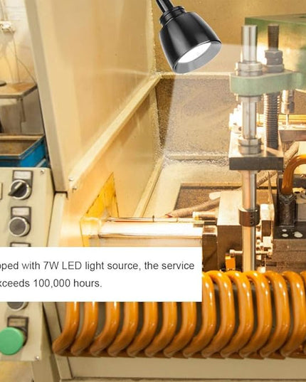 7W LED Machine Tool Lights CNC Lathe Milling Lighting Industrial Machine - LeafyLoom