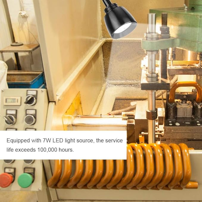 7W LED Machine Tool Lights CNC Lathe Milling Lighting Industrial Machine - LeafyLoom