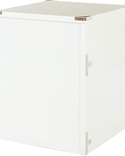 OSP Home Furnishings Wellington 2-Drawer File Cabinet, White - LeafyLoom