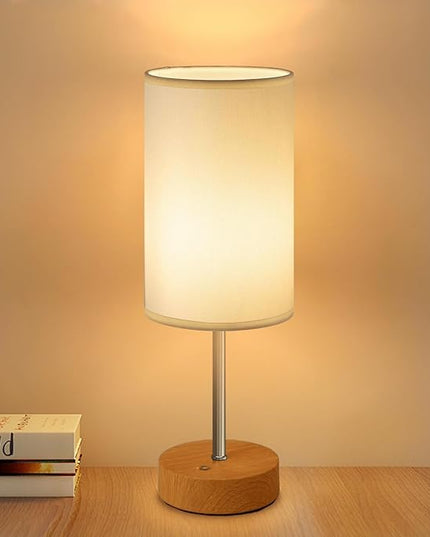 Cordless Lamps Table Lamp Small Light Bedroom Office Desk Battery Operated Rechargeable Dimmable Touch 5000mah Led Portable Outdoor Memory Night Patio Dining Wireless Restaurants Home (White) - LeafyLoom