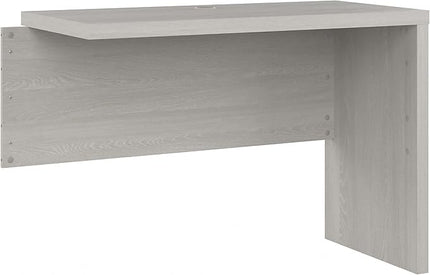 Bush Business Furniture Echo Desk Return/Bridge, Gray Sand - LeafyLoom