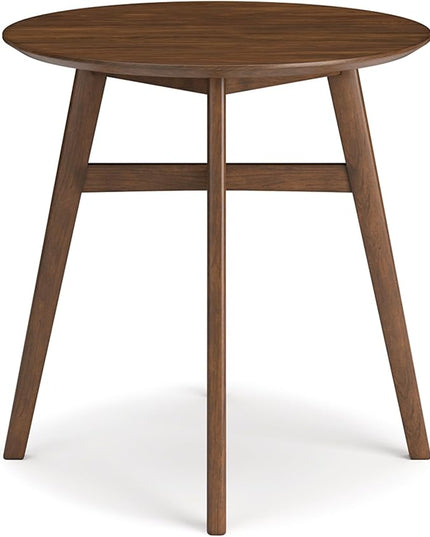 Signature Design by Ashley Lyncott Traditional Counter Height Dining Room Table, Seats up to 4, Brown - LeafyLoom