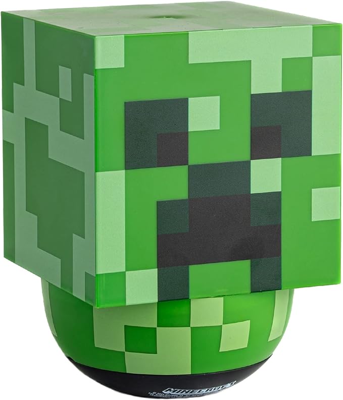 Paladone Minecraft Creeper Sway Lamp - Battery Operated Minecraft Light | Official Merchandise - LeafyLoom