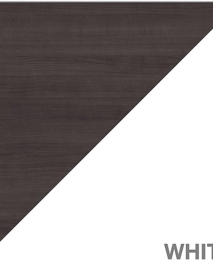 Bush Furniture Somerset 5-Shelf 65-inch H Bookcase, Storm Gray/White (WC81065) - LeafyLoom