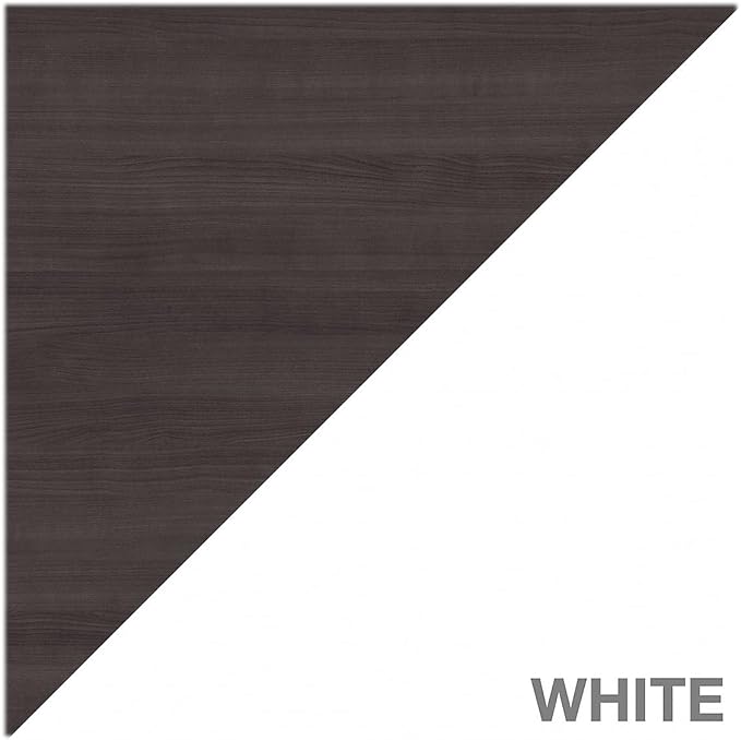 Bush Furniture Somerset 5-Shelf 65-inch H Bookcase, Storm Gray/White (WC81065) - LeafyLoom