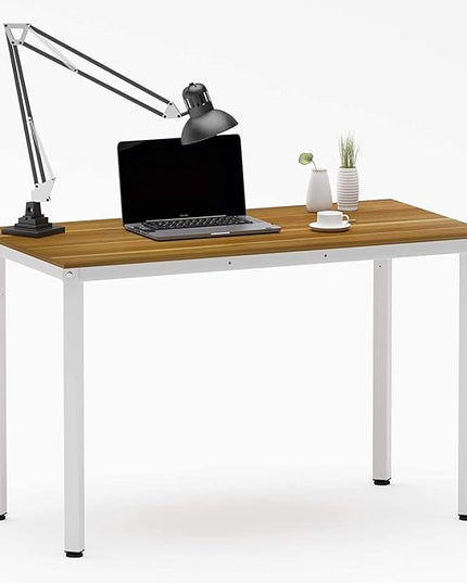 Weehom Computer Desk 39" Small Desk for Home Office Study Writing Laptop Dining Table for Small Spaces - LeafyLoom