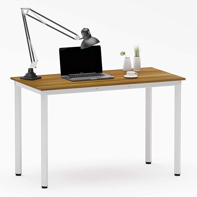Weehom Computer Desk 39" Small Desk for Home Office Study Writing Laptop Dining Table for Small Spaces - LeafyLoom