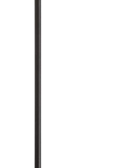 Safavieh FLL4064A Lighting Watson Adjustable Orb (LED Bulb Included) Floor Lamp, Black - LeafyLoom
