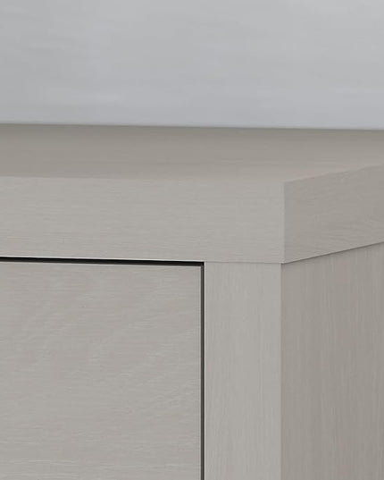 Office by kathy ireland KI60202-03 Echo 2-Drawer Lateral File Cabinet, Letter/Legal, Gray Sand, 32-Inch - LeafyLoom