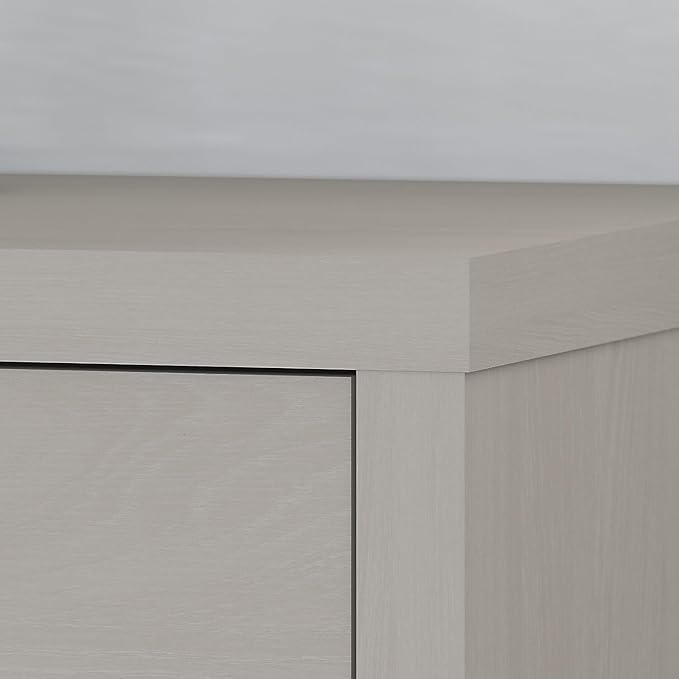 Office by kathy ireland KI60202-03 Echo 2-Drawer Lateral File Cabinet, Letter/Legal, Gray Sand, 32-Inch - LeafyLoom
