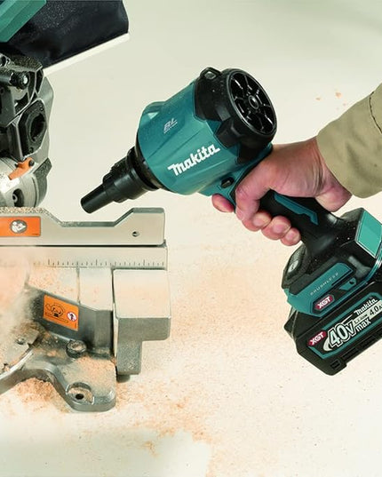 Makita AS001GZ Rechargeable Air Duster, Compatible with 40 Vmax (main unit only). *Battery, charger, and case sold separately - LeafyLoom