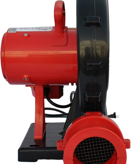 XPOWER BR-252A 1 HP Indoor/Outdoor Inflatable Blower Fan for Bounce Houses and Movie Screens, with Weather-Resistant Switch, Safety Certified - LeafyLoom