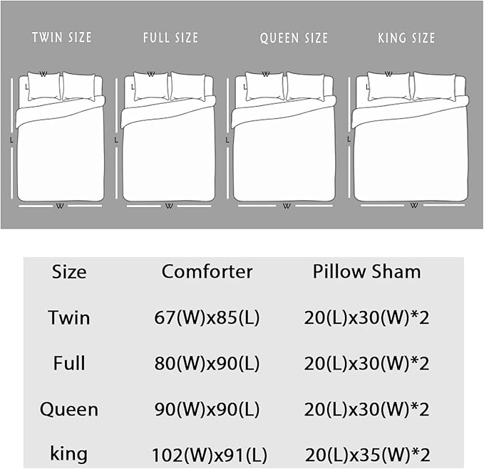 HOSIMA Colorful Butterfly Comforter Set for College Girls and Boys,3Pcs Bedding Set Colorful Ink Print Comforter with 2 Pillowcases,Star Moon Black Queen Comforter Set for All Seasons. - LeafyLoom