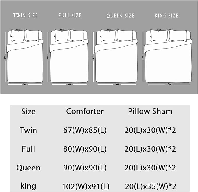 HOSIMA Colorful Butterfly Comforter Set for College Girls and Boys Full Size Bed in a Bag Set,3Pcs Bedding Set Colorful Ink Print Comforter with 2 Pillowcases,Star Moon Black Comforter. - LeafyLoom