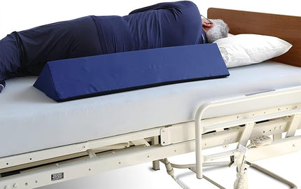 NYOrtho Positioning Wedge Pillow support - Wipe Clean Water Resistant alignment for elderly side sleepers - LeafyLoom