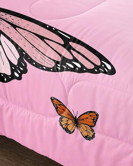 Black Girl Comforter Full Sets,Black Girl Magic Bedding Set,African American Girl Comforter Set for Kids Teens,Cute Afro Melanin Princess Toddler Bed Set - LeafyLoom