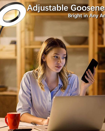 Sofa Standing lamp Floor lamp Side Reading Lamps 3-Color Tall Standing Pole Light with Remote for Live Stream Learning and Reading Living Room,Bed Room,Home Office - LeafyLoom