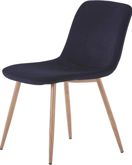 NicBex Haerin-SD-00382-LWJ Dining Chairs, 22.8"x17.7"x33.5", Black - LeafyLoom