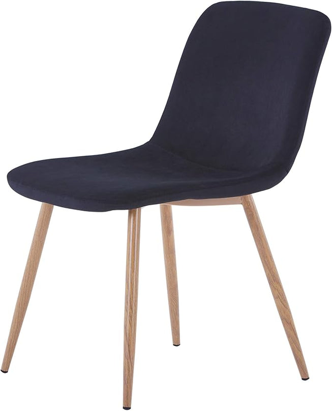 NicBex Haerin-SD-00382-LWJ Dining Chairs, 22.8"x17.7"x33.5", Black - LeafyLoom