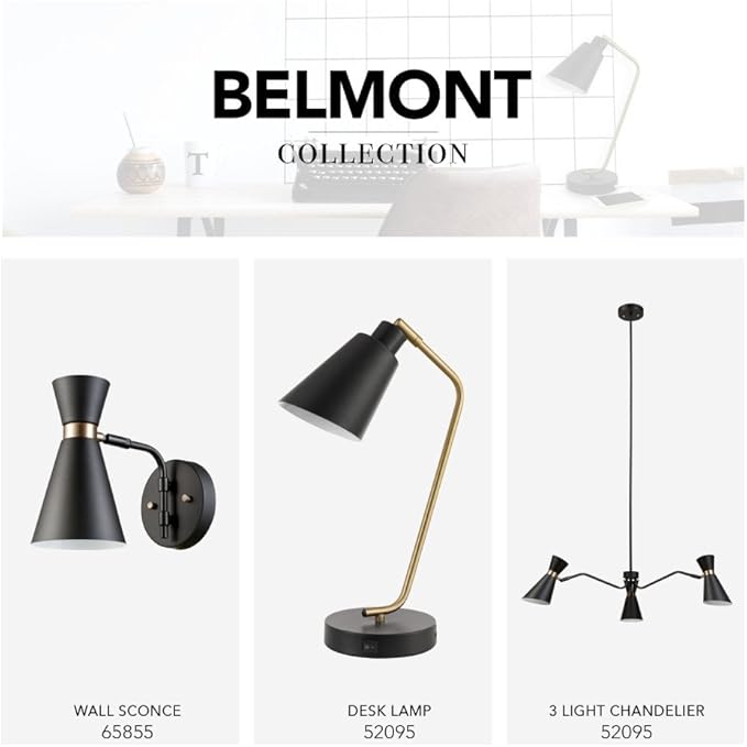 Globe Electric 52095 Belmont Desk Lamp - LeafyLoom