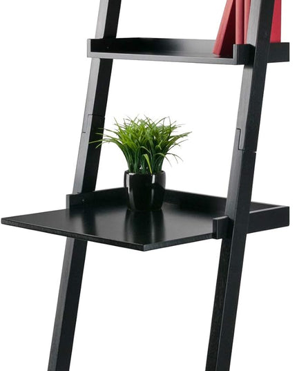 Winsome Bellamy, Black, 22.99 x 19.69 x 69.36 - LeafyLoom