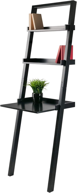 Winsome Bellamy, Black, 22.99 x 19.69 x 69.36 - LeafyLoom