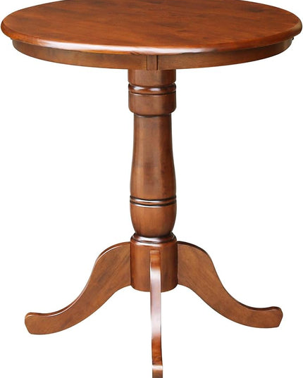 International Concepts Dining Table, Espresso - LeafyLoom