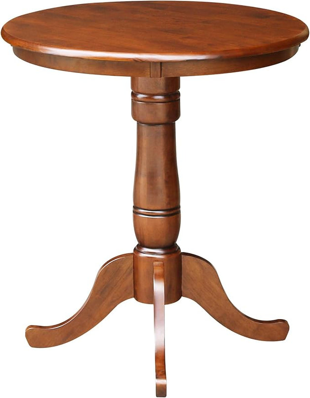 International Concepts Dining Table, Espresso - LeafyLoom