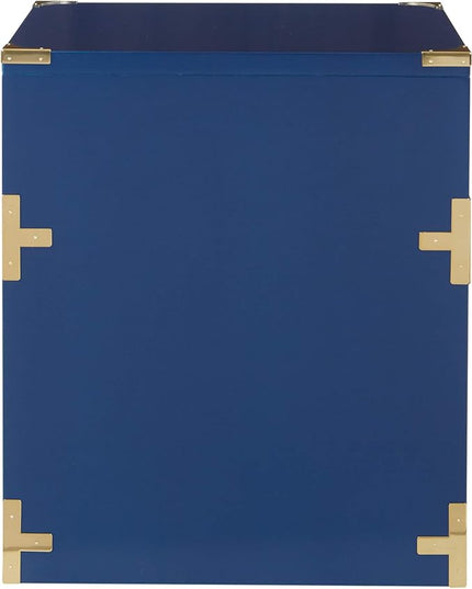 OSP Home Furnishings Wellington 2-Drawer File Cabinet, Lapis Blue - LeafyLoom