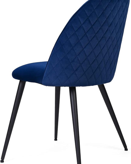 NicBex Haerin-SD-00331-LWJ Dining Chairs, 21.3"x20.5"x33.1", Blue - LeafyLoom
