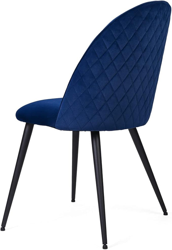 NicBex Haerin-SD-00331-LWJ Dining Chairs, 21.3"x20.5"x33.1", Blue - LeafyLoom