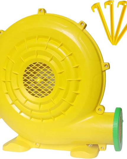 Inflatable Bounce House Blower, Air Blower for Inflatable Castle and Jump Slides, Portable and Powerful Fan Pump Commercial Inflatable Blower, Blower for Bounce House - LeafyLoom