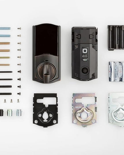Kwikset 914 Convert Zigbee 3.0 Electronic Smart Lock Conversion Kit in Venetian Bronze Kwikset