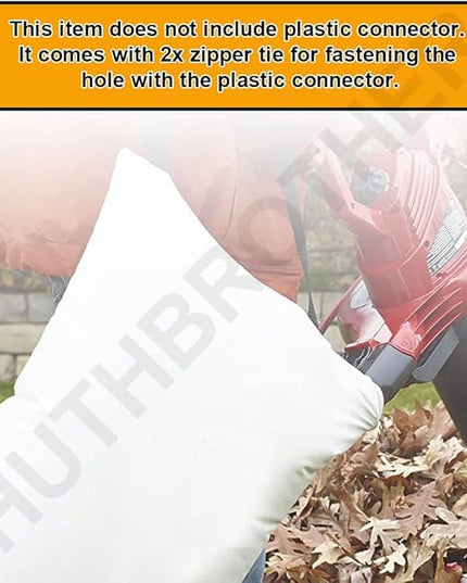 Universal Leaf Vacuum Blower Bag Bottom Debris Dump Bag - for Vacuum Leaf Blowers and Ultra Blower Rake, Compatible with Craftsman Black+Decker Husqvarna Toro leaf blower bag Replacement - LeafyLoom