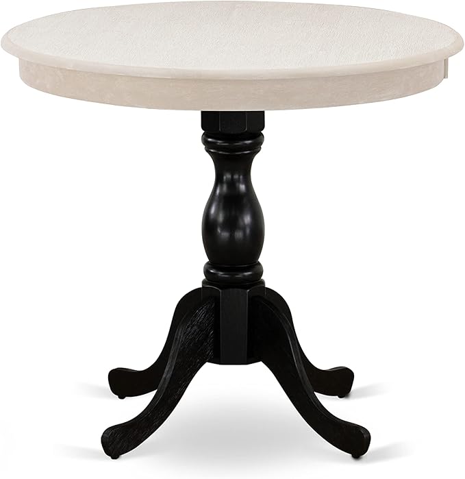 East West Furniture Dining Table, 36x36 Inch, AMT-ACB-TP - LeafyLoom