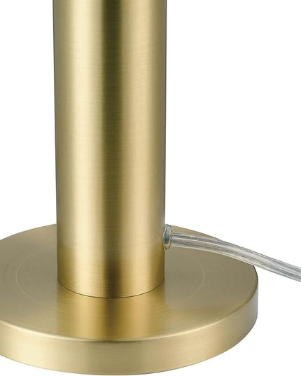 Globe Electric Novogratz x 65856 Olivia 12" Table Lamp, Matte Brass - LeafyLoom