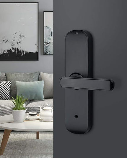 HAIFUAN M20 Bluetooth Digital Lock,Unlock with Fingerprints, Cards, Codes, App (Compatible with Alexa) (for Left Hand Doors Only) HAIFUAN