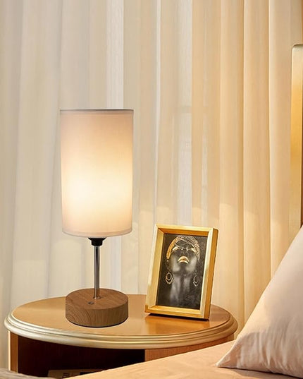 Cordless Lamps Table Lamp Small Light Bedroom Office Desk Battery Operated Rechargeable Dimmable Touch 5000mah Led Portable Outdoor Memory Night Patio Dining Wireless Restaurants Home (White) - LeafyLoom