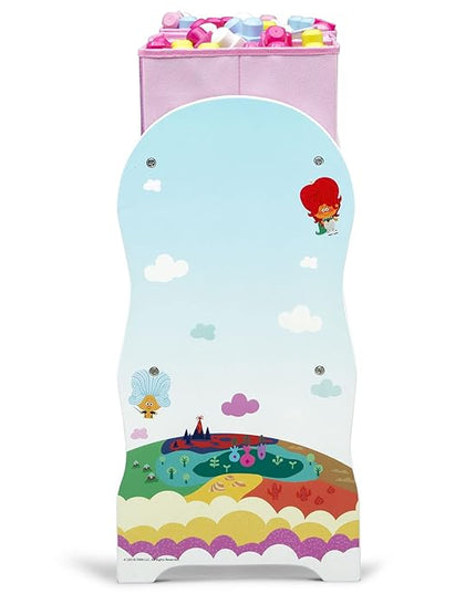 Delta Children Design and Store 6 Bin Toy Storage Organizer, Trolls World Tour - LeafyLoom